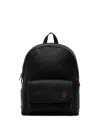 Liu •jo Pocket Logo Backpack In Black