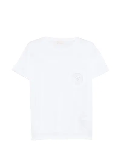 Liu •jo Pocket T-shirt In White