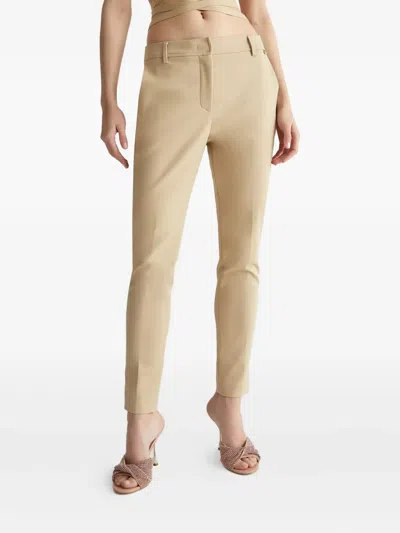 Liu •jo Pocket Trousers In Neutral
