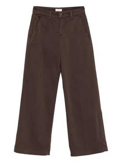 LIU •JO POCKETS WIDE-LEG TROUSERS