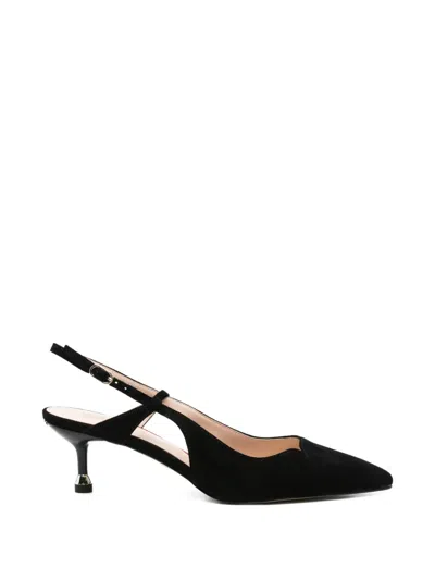Liu •jo Pointed Slingback Pumps In Black