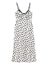 Liu •jo Polka Dot-pattern Dress In White