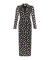 Liu •jo Polka Dot Print Dress In Black