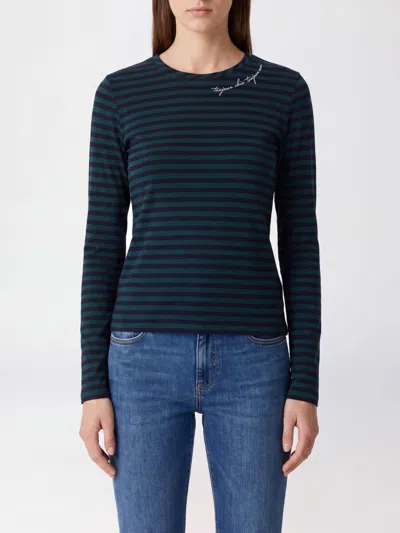 Liu •jo Liu Jo Polo Shirt Woman Color Green In Blue