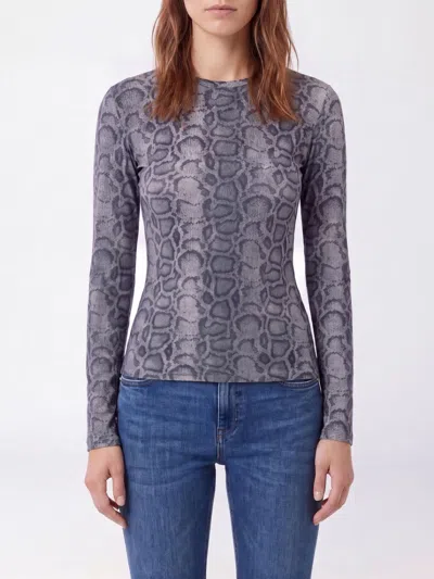 Liu •jo Liu Jo Polo Shirt Woman Color Grey In Gray