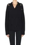 Liu •jo Polo Style Pullover In Multi