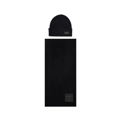 Liu •jo Black Polyester Beanie