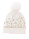 Liu •jo Pompom Beanie In White