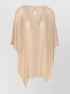 Liu •jo Poncho Sheer Fabric Long Sleeves