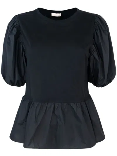 LIU •JO POPLIN BLOUSE