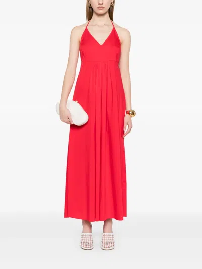 LIU •JO POPLIN MAXI DRESS