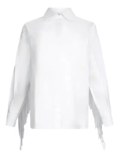 Liu •jo Poplin Shirt In White