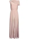 Liu •jo Liu Jo Elegant Powder Pink Sleeveless Evening Dress In Pink