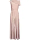 Liu •jo Liu Jo Elegant Powder Pink Sleeveless Evening Dress In Pink