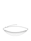Liu •jo Precious-stones Belt In Silver