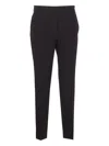 Liu •jo Pressed-crease Trousers In Black