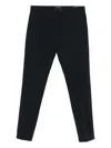 Liu •jo Pressed-crease Trousers In Black