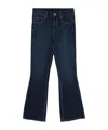 Liu •jo Liu Jo Dark Blue Flared Jeans In Blue