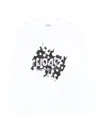Liu •jo Print Long-sleeve T-shirt In White