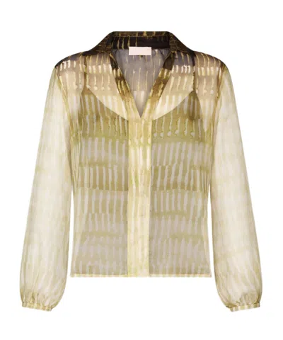 Liu •jo Printed Chiffon Blouse