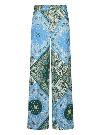 Liu •jo Printed Cotton Trousers