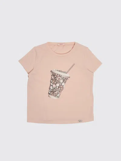 Liu •jo Liu Jo T-shirt Kids Color Pink In Neutral