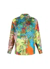 Liu •jo Buttoned Printed Shirt In Multi