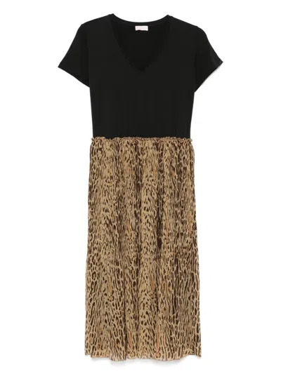 LIU •JO PRINTED MIDI DRESS