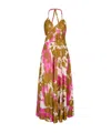 Liu •jo Liu Jo Printed Poplin Dress In Brown