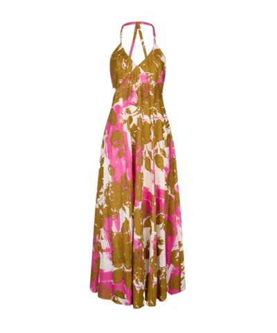 LIU •JO LIU JO PRINTED POPLIN DRESS