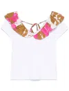 Liu •jo T-shirt Liu Jo Woman Color Multicolor In White