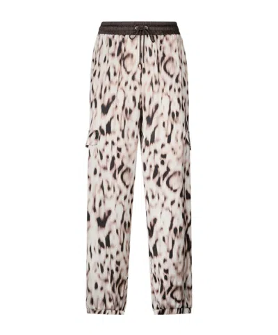 LIU •JO LIU JO PRINTED SATIN JOGGING TROUSERS