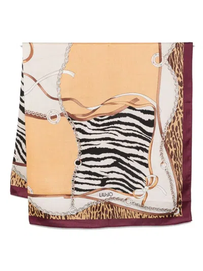 LIU •JO PRINTED SCARF