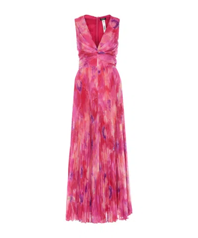 LIU •JO PRINTED SLEEVELESS DRESS