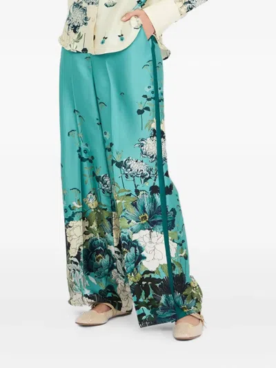 Liu •jo Printed Twill Trousers