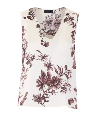 Liu •jo Printed Vest In White