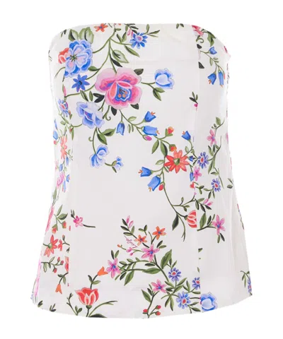 Liu •jo Printed Waistcoat In Multi