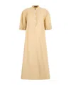 Liu •jo Puff-sleeve Belted Dress In Nude
