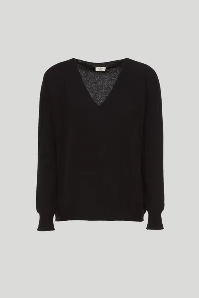 Liu •jo Pullover Nero Oversize