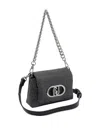 Liu •jo Push-lock Chain Mini Bag In Black