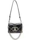 Liu •jo Liu Jo Quilted Black Bag With Versatile Straps
