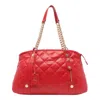 Liu •jo Liu Jo Quilted Cherry Red Bag In Red