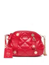 Liu •jo Quilted Crossbody Bag In Rot
