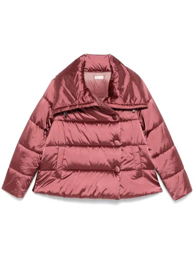 Liu •jo Quilted Padded Jacket In Red