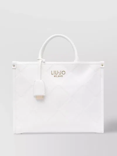 Liu •jo Quilted Shopper Bag Metal Accents