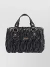 Liu •jo Quilted Tote Bag Adjustable Strap In Black