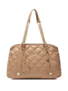 Liu •jo Quilted Tote Bag In Pink