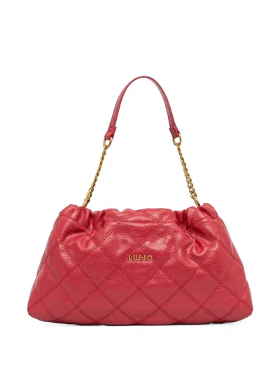 Liu •jo Quilted Tote Bag In Red