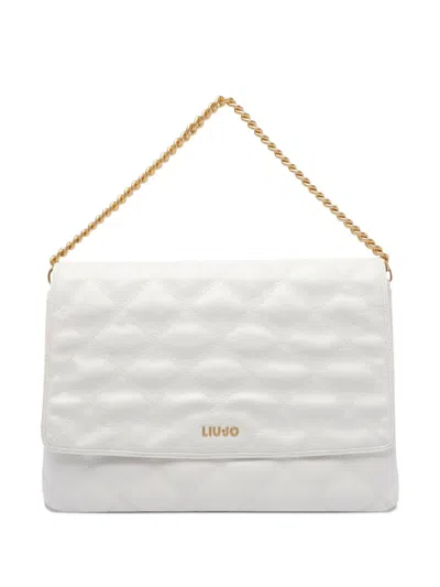 Liu •jo Quilted Tote Bag In White