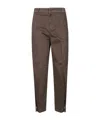 Liu •jo Liu Jo Rear Logo Detail Button Balloon Trousers In Brown